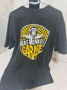Gas Monkey Garage Black Short Sleeve Graphic Tee